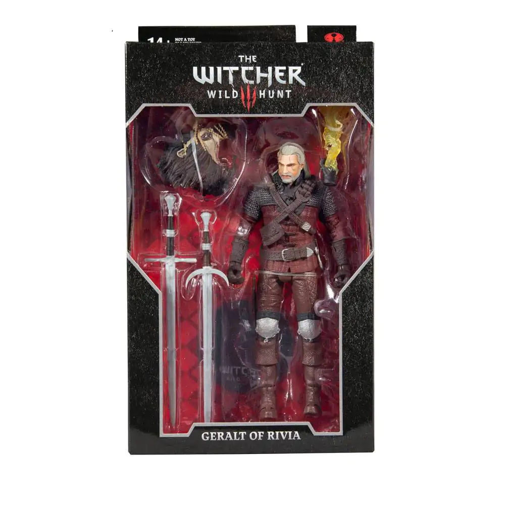 The Witcher 3: Wild Hunt Akční figurka Geralt z Rivie (Vlčí zbroj) 18 cm fotografii produktu