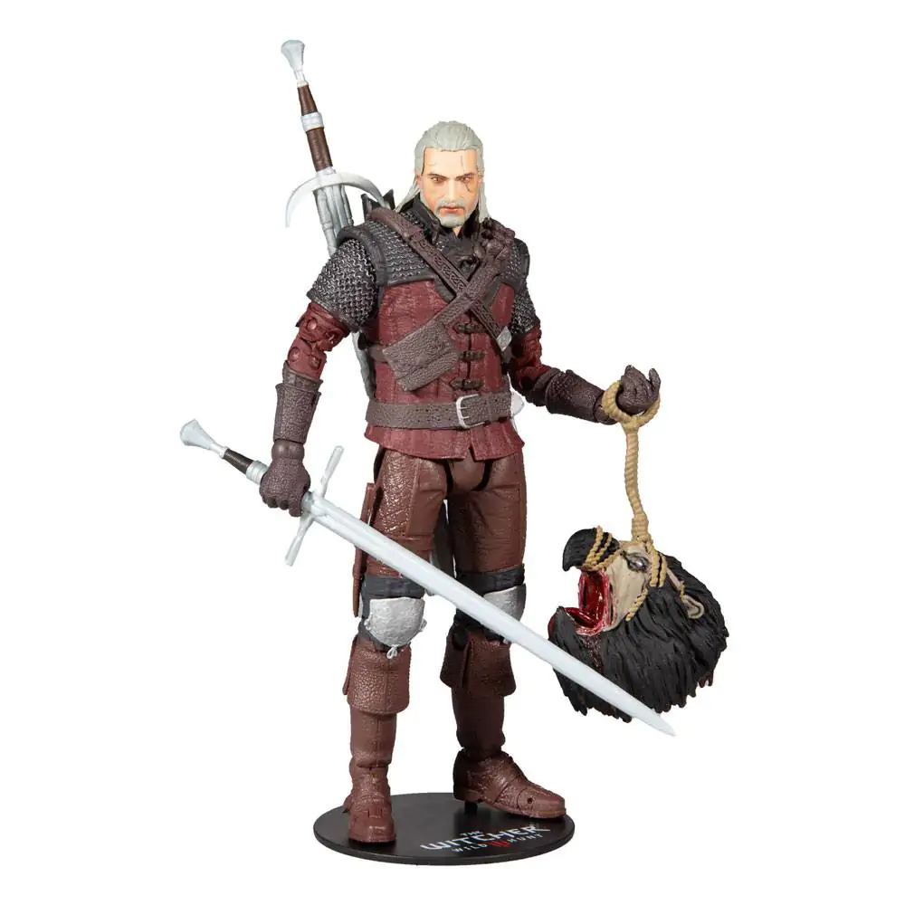 The Witcher 3: Wild Hunt Akční figurka Geralt z Rivie (Vlčí zbroj) 18 cm fotografii produktu