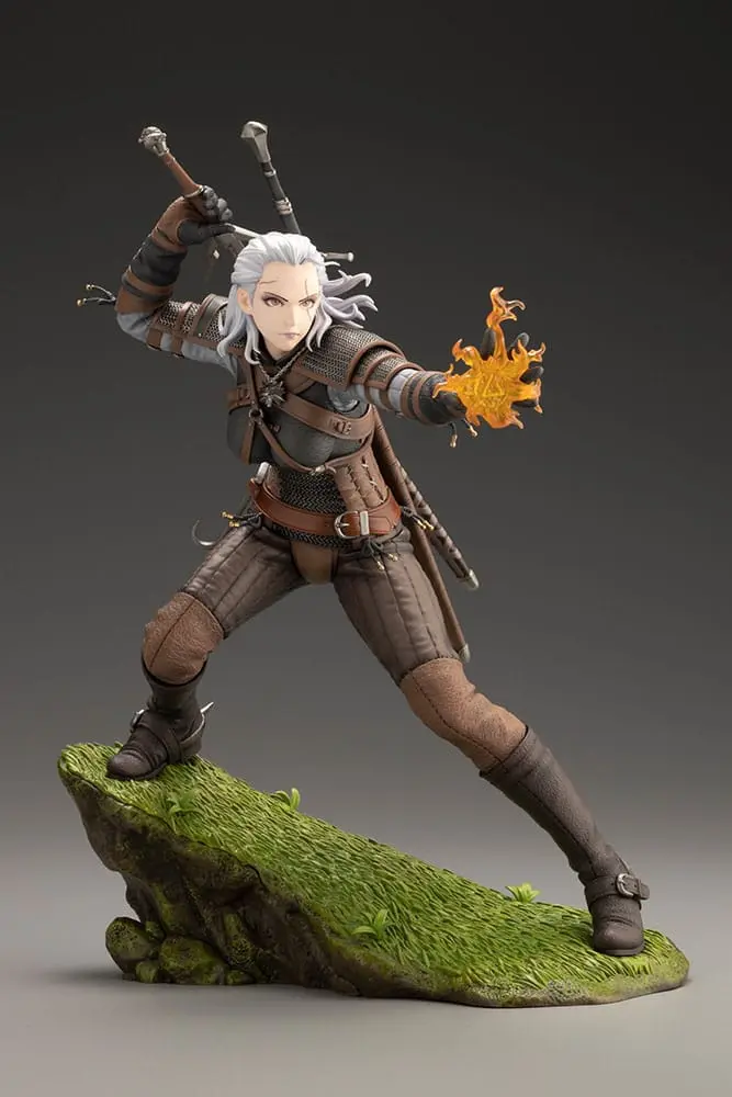 The Witcher Bishoujo PVC Soška 1/7 Geralt 23 cm fotografii produktu