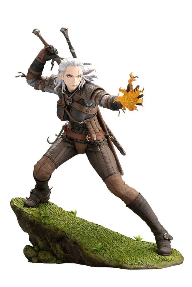 The Witcher Bishoujo PVC Soška 1/7 Geralt 23 cm fotografii produktu