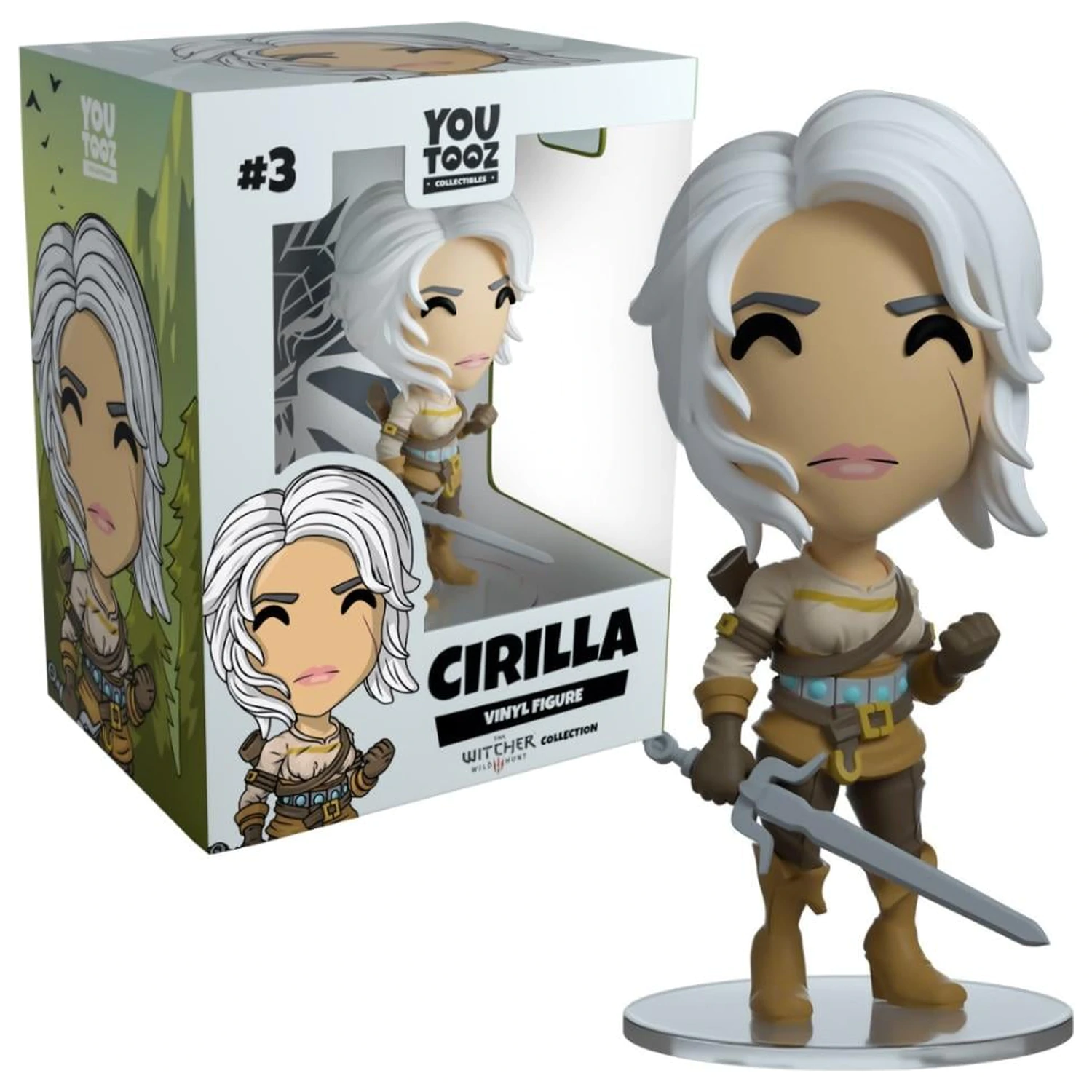 The Witcher - Figurka Cirilla Youtooz 12 cm fotografii produktu