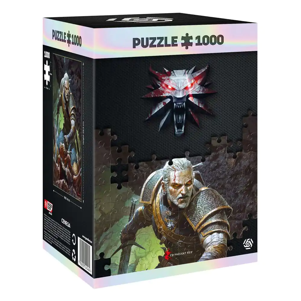 The Witcher Premium Puzzle Temný svět (1000 dílků) fotografii produktu