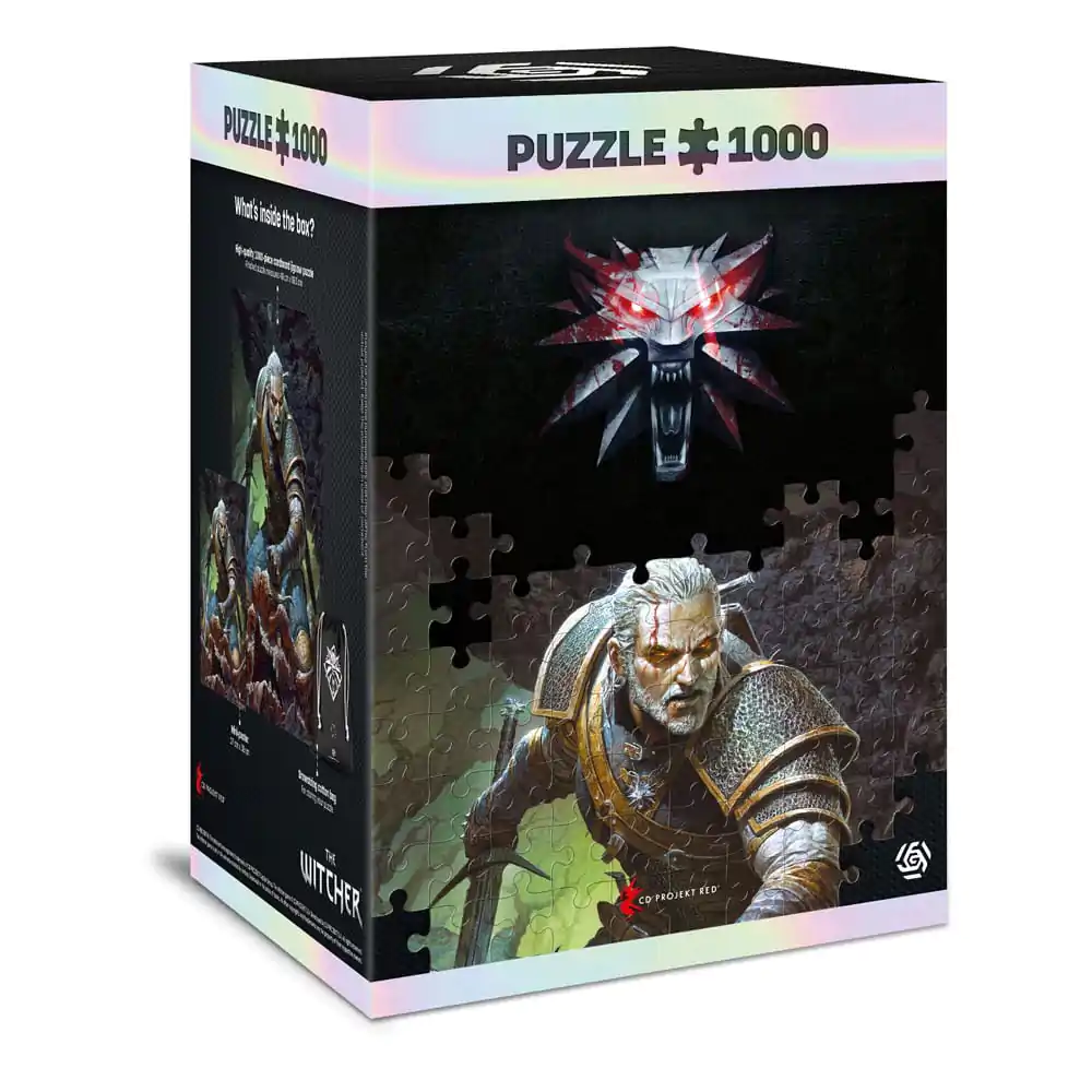 The Witcher Premium Puzzle Temný svět (1000 dílků) fotografii produktu