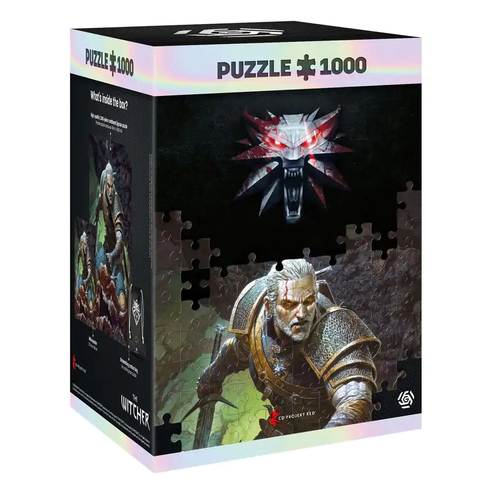 The Witcher Premium Puzzle Temný svět (1000 dílků) fotografii produktu