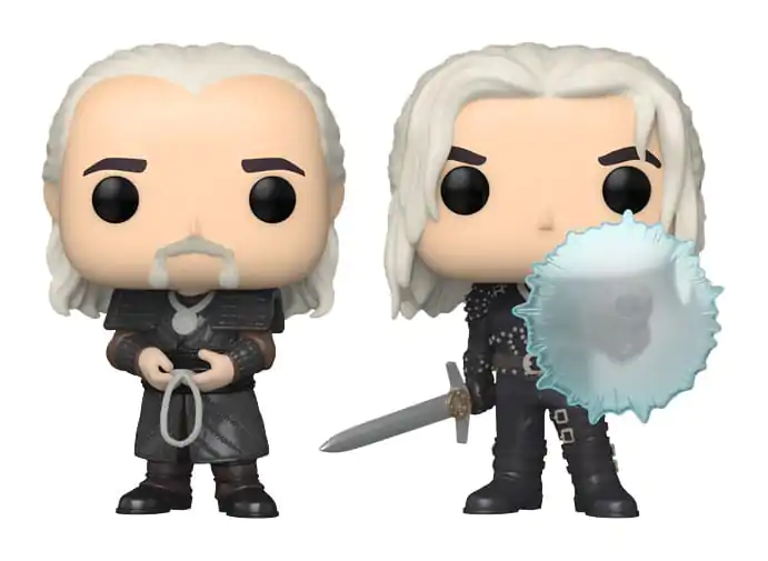 The Witcher Funko POP! Television vinylové figurky 2-Pack Geralt & Vesemir 9 cm fotografii produktu