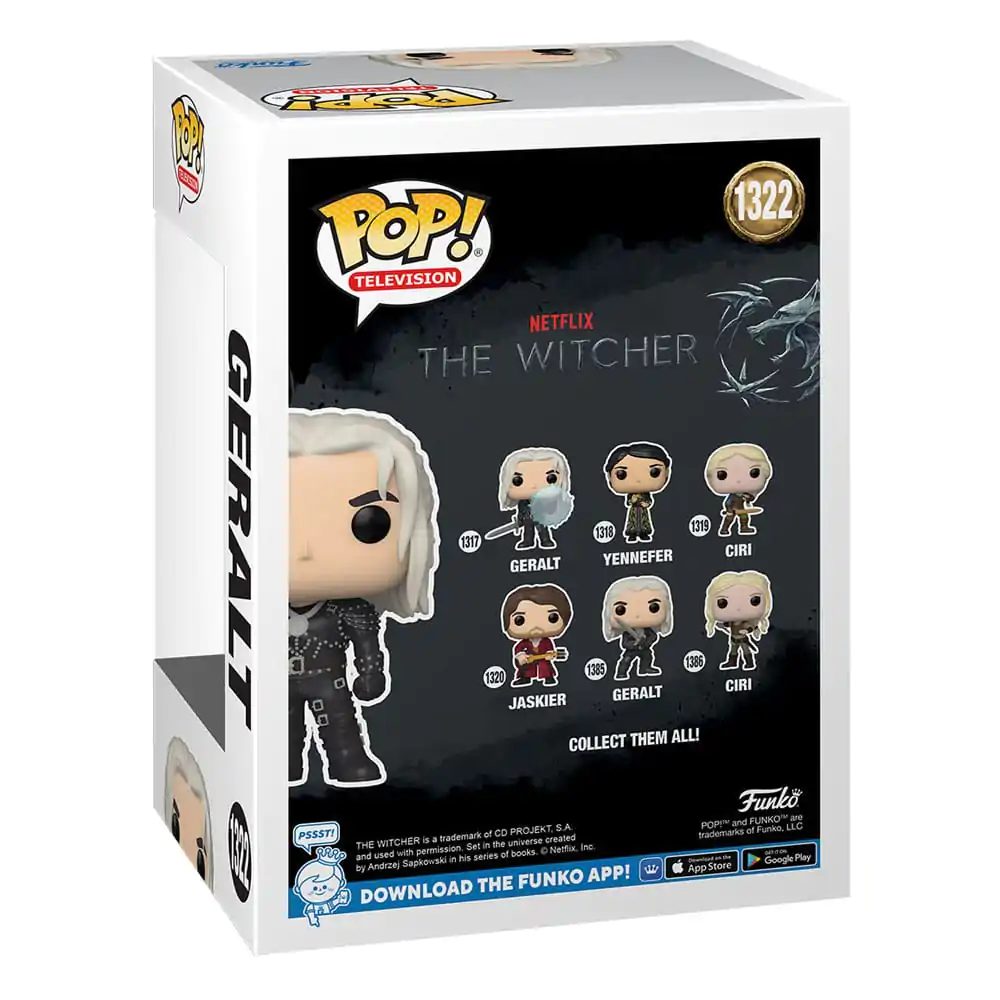The Witcher POP! TV Vinyl Figure Geralt s mečem (GW) 9 cm fotografii produktu