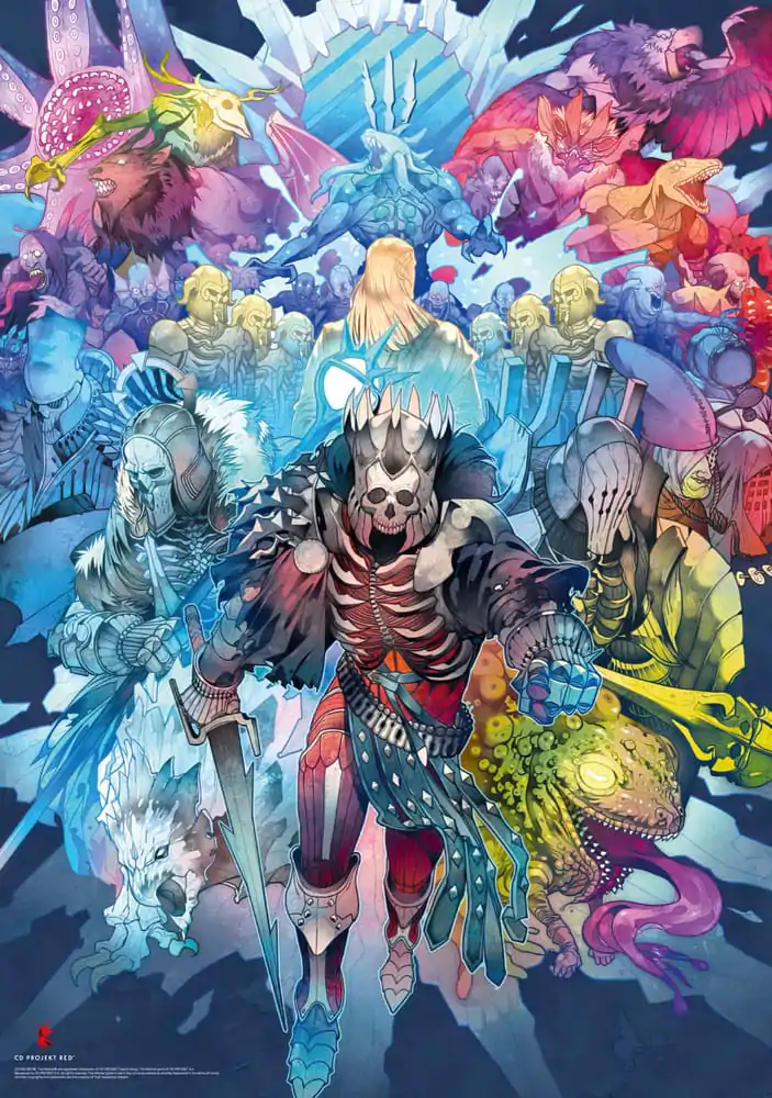 The Witcher Gaming Puzzle Monster Faction (500 dílků) fotografii produktu