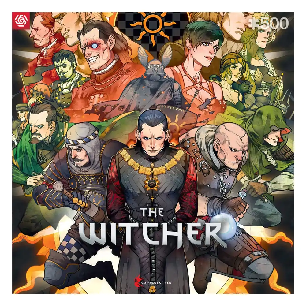 The Witcher Gaming Puzzle Nilfgaard (500 dílků) fotografii produktu
