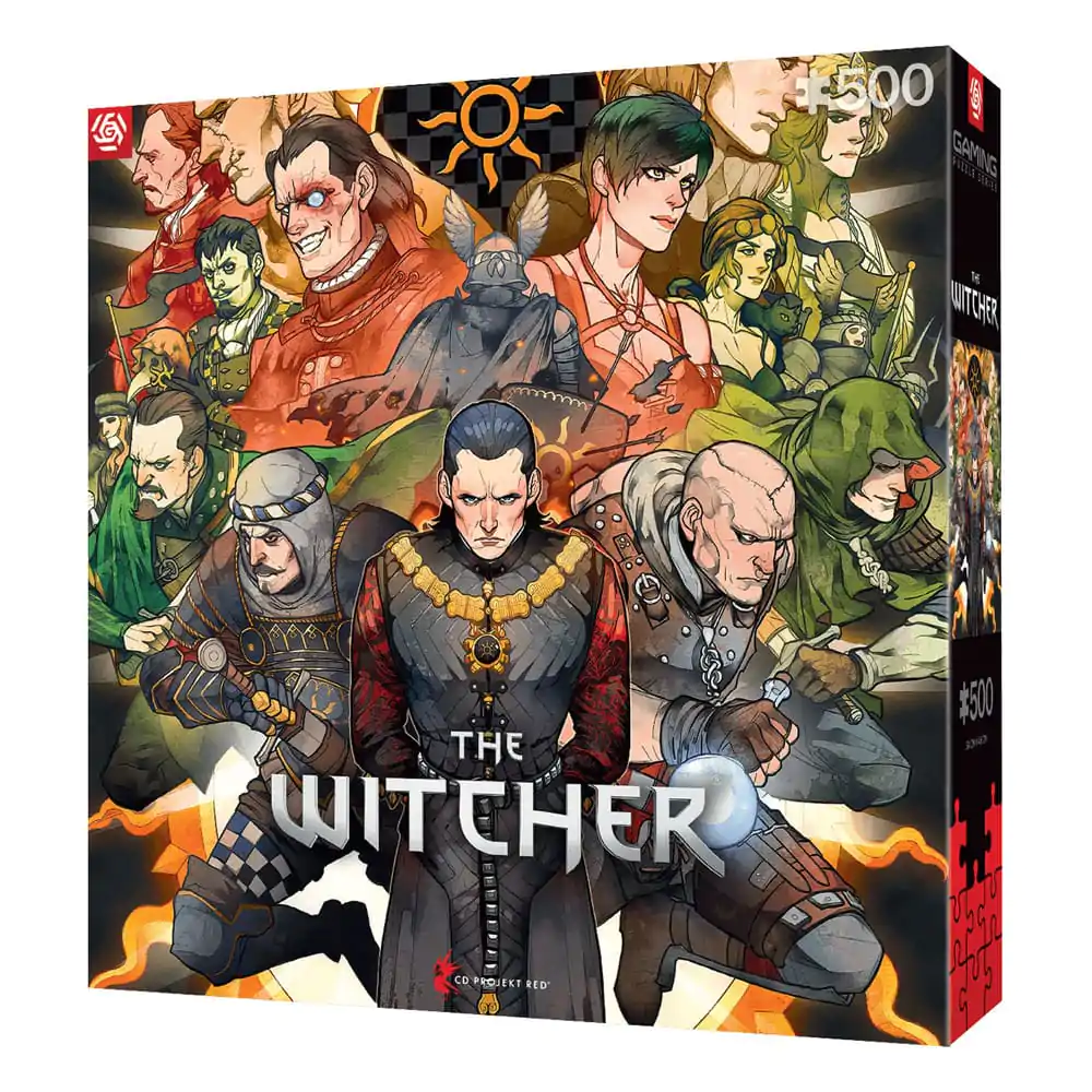 The Witcher Gaming Puzzle Nilfgaard (500 dílků) fotografii produktu