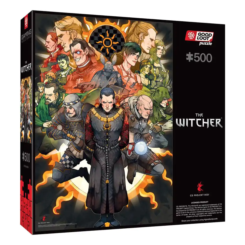The Witcher Gaming Puzzle Nilfgaard (500 dílků) fotografii produktu