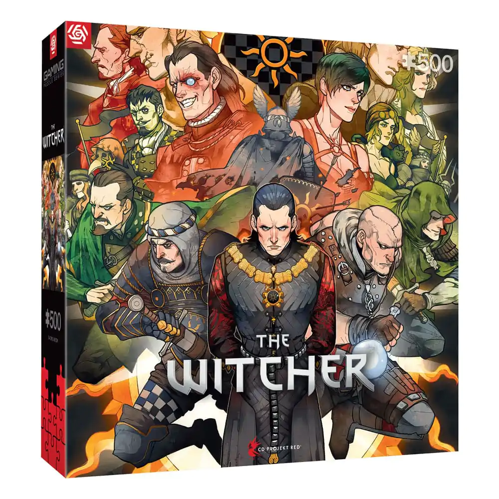 The Witcher Gaming Puzzle Nilfgaard (500 dílků) fotografii produktu