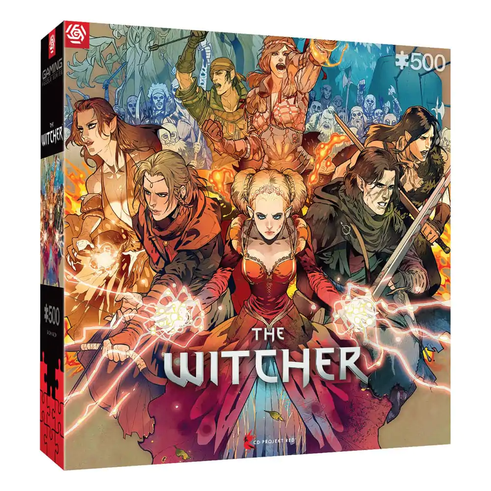 The Witcher herní puzzle Scoia'tael (500 dílků) fotografii produktu