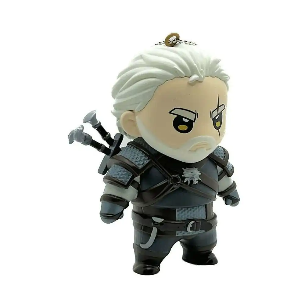 The Witcher Závěsná figurka Geralt of Rivia 10 cm fotografii produktu