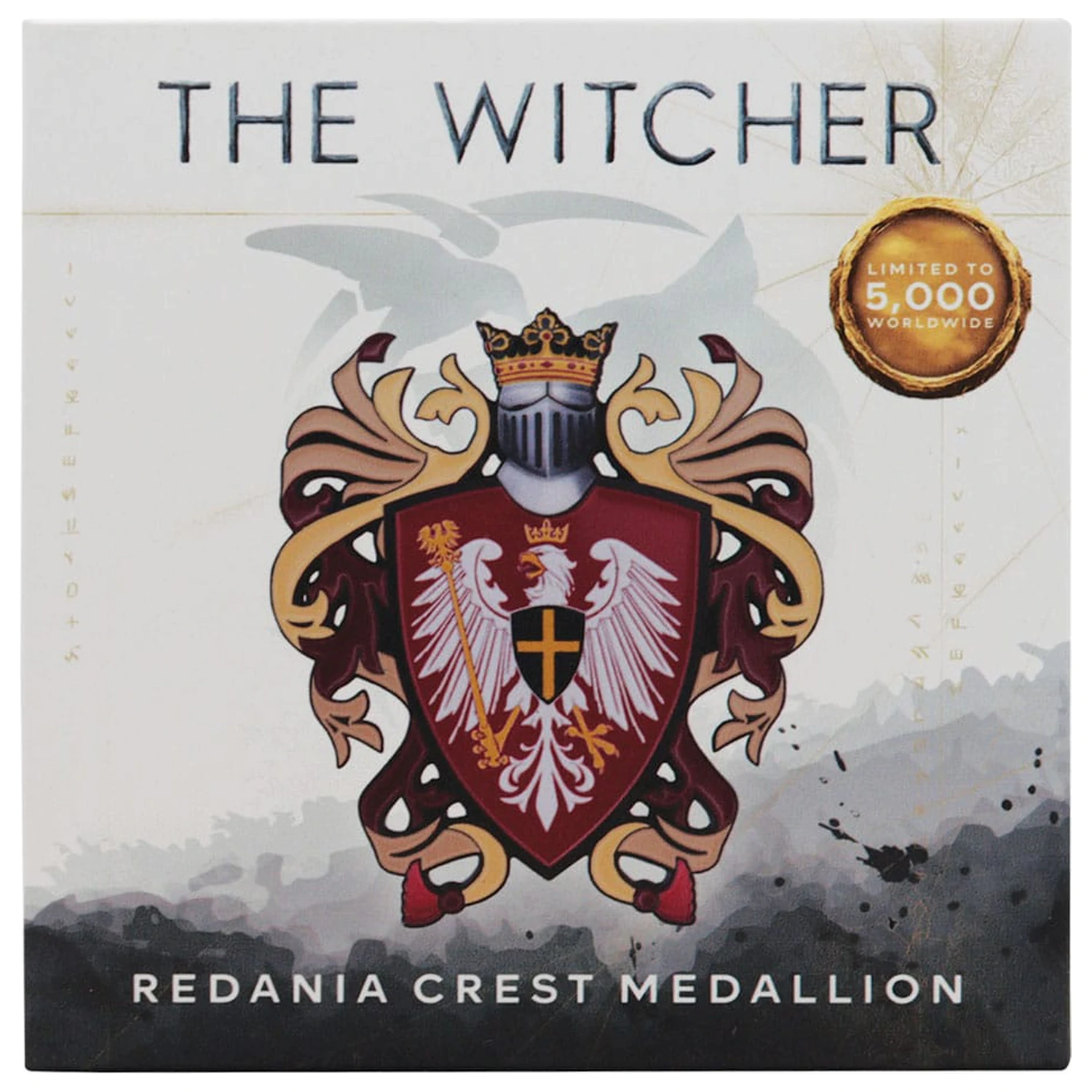 The Witcher Medallion Redania Crest Limitovaná edice fotografii produktu