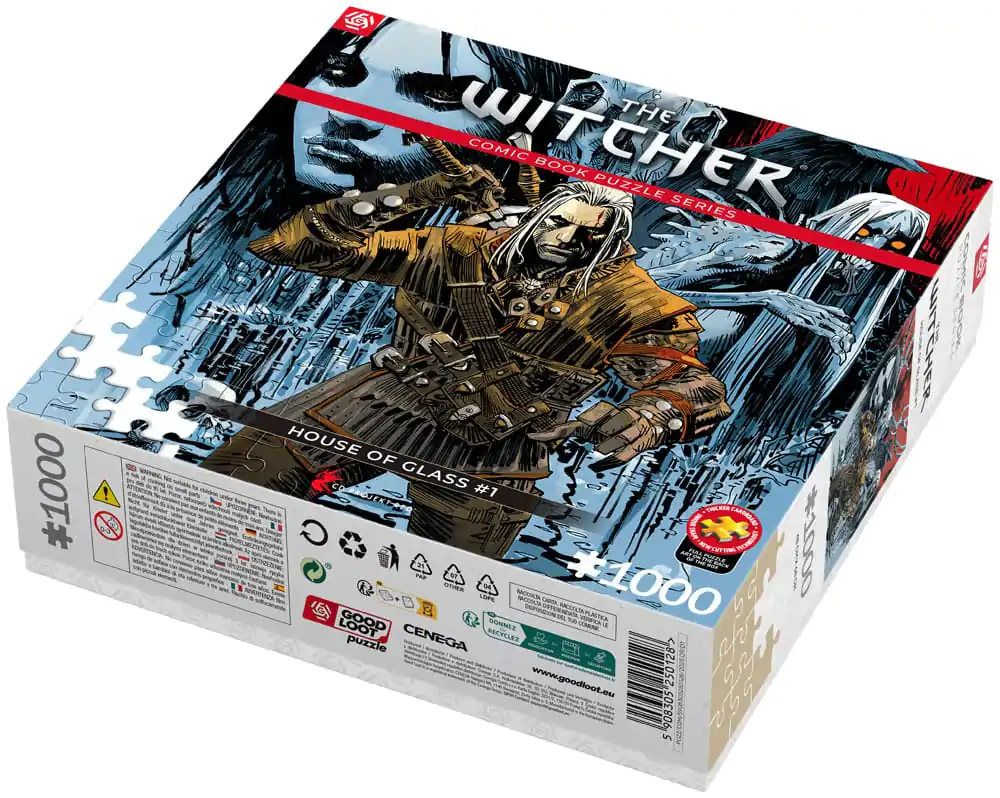 The Witcher Puzzle House of Glass (1000 kusů) fotografii produktu