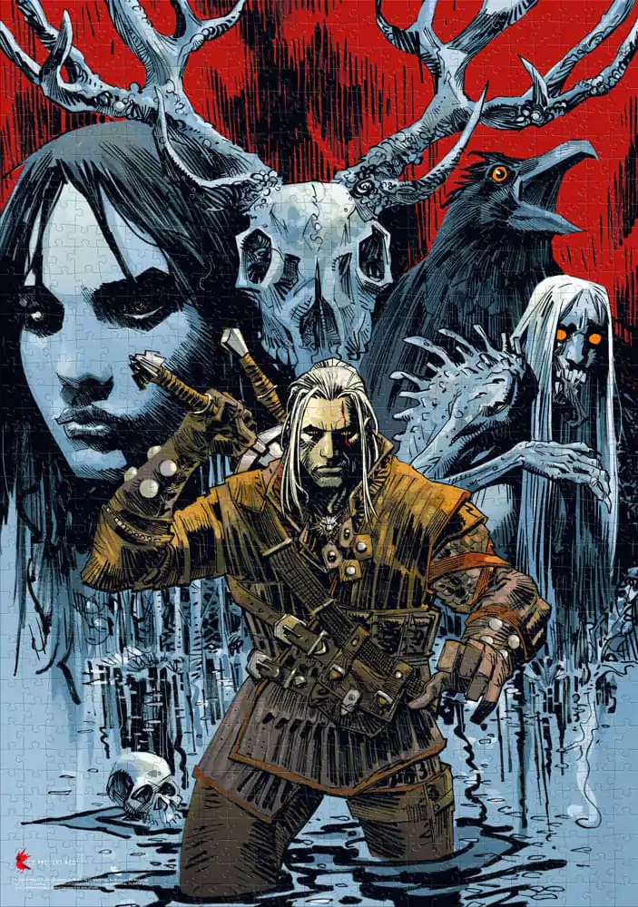 The Witcher Puzzle House of Glass (1000 kusů) fotografii produktu
