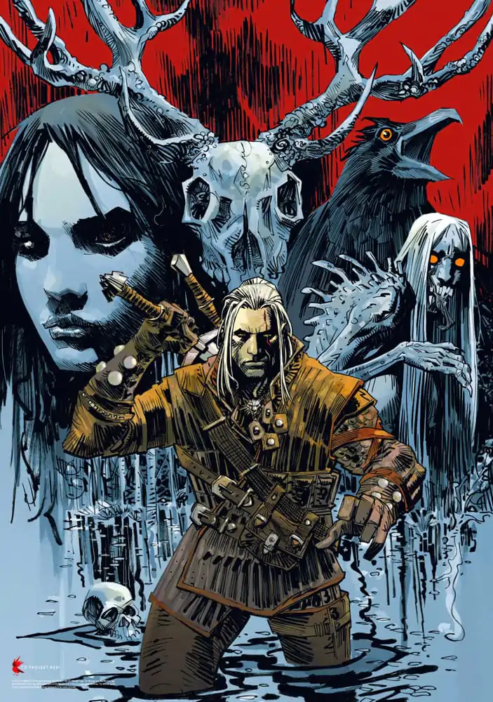 The Witcher Puzzle House of Glass (1000 kusů) fotografii produktu