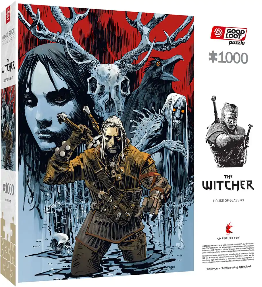 The Witcher Puzzle House of Glass (1000 kusů) fotografii produktu