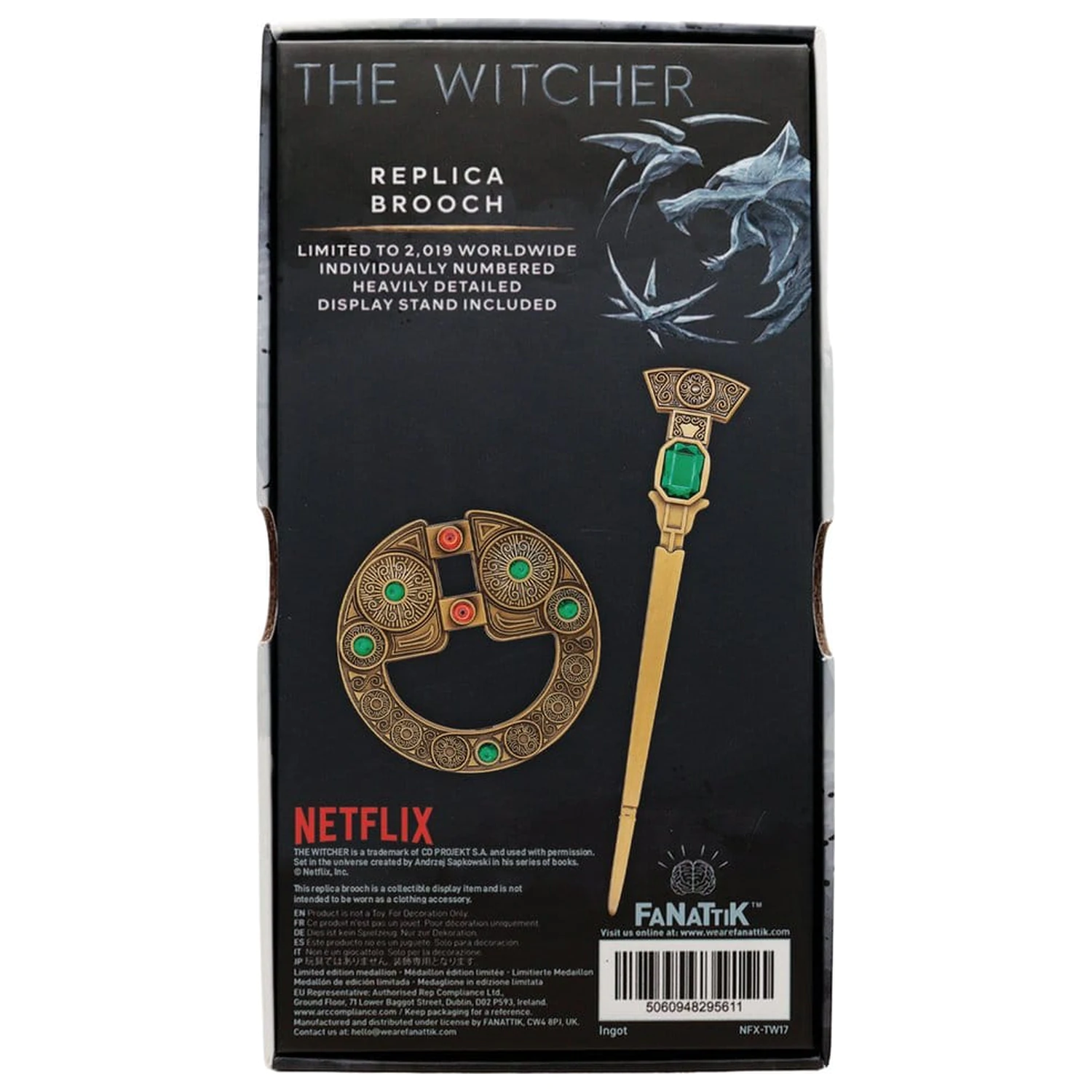 The Witcher Replika 1/1 Renfriina brož fotografii produktu