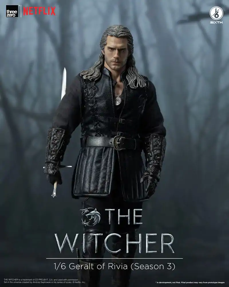 Akční figurka Zaklínač Sezóna 3 1/6 Geralt z Rivie 31 cm fotografii produktu