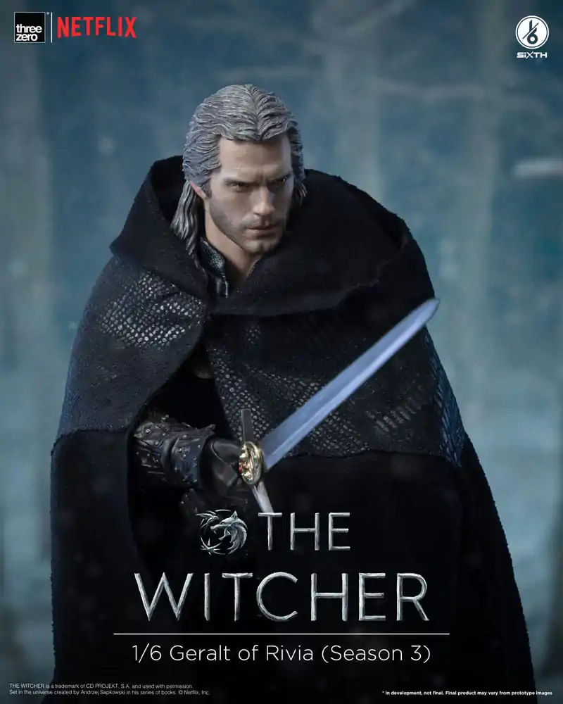 Akční figurka Zaklínač Sezóna 3 1/6 Geralt z Rivie 31 cm fotografii produktu