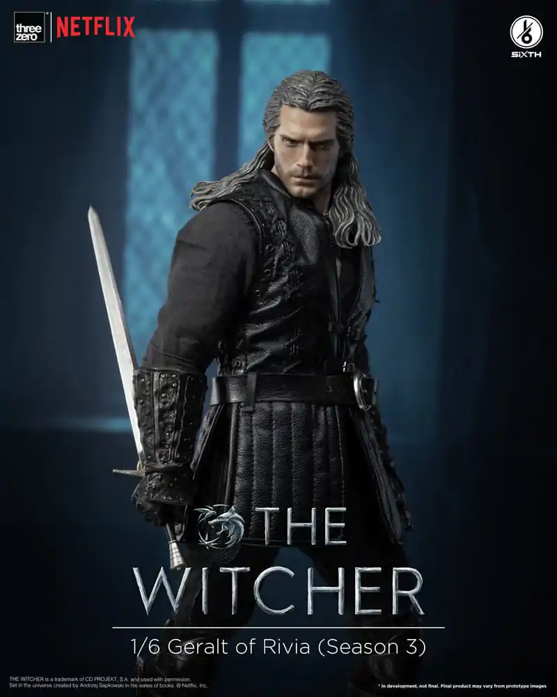 Akční figurka Zaklínač Sezóna 3 1/6 Geralt z Rivie 31 cm fotografii produktu