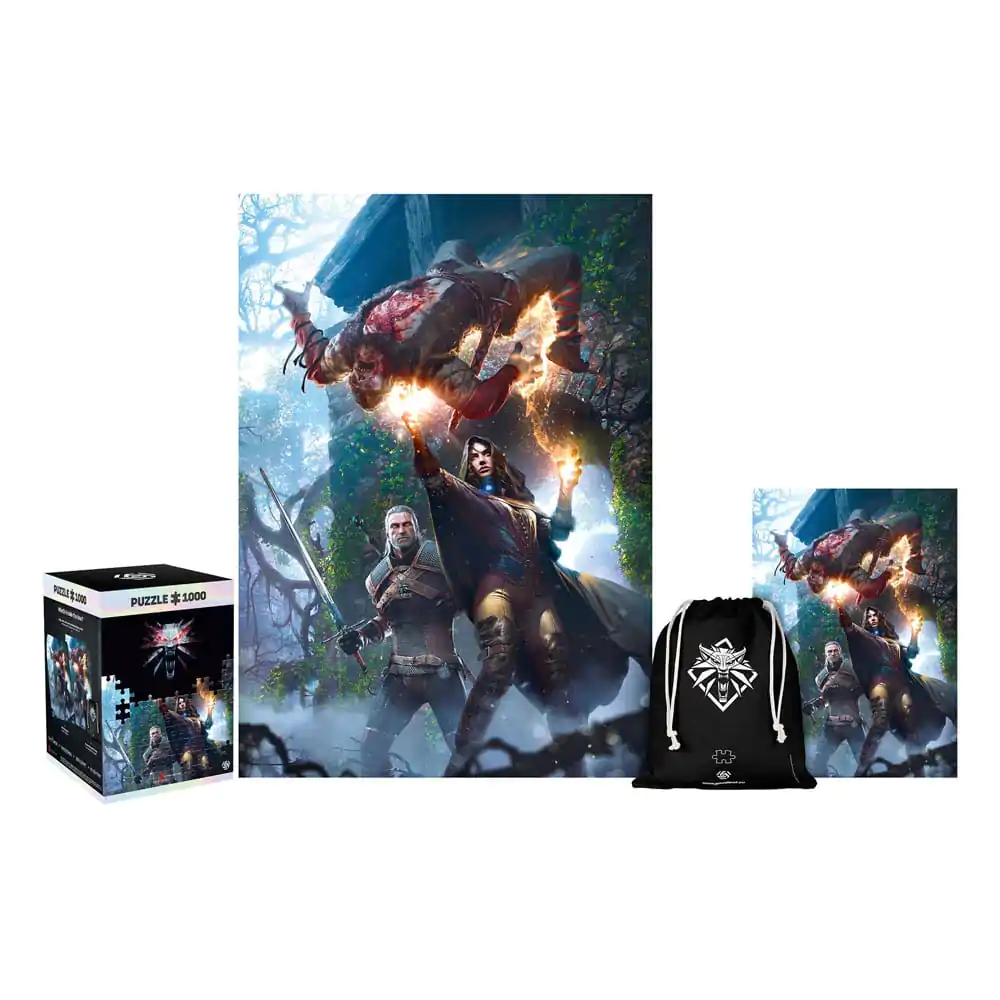 The Witcher Prémiové Puzzle Yennefer (1000 dílků) fotografii produktu