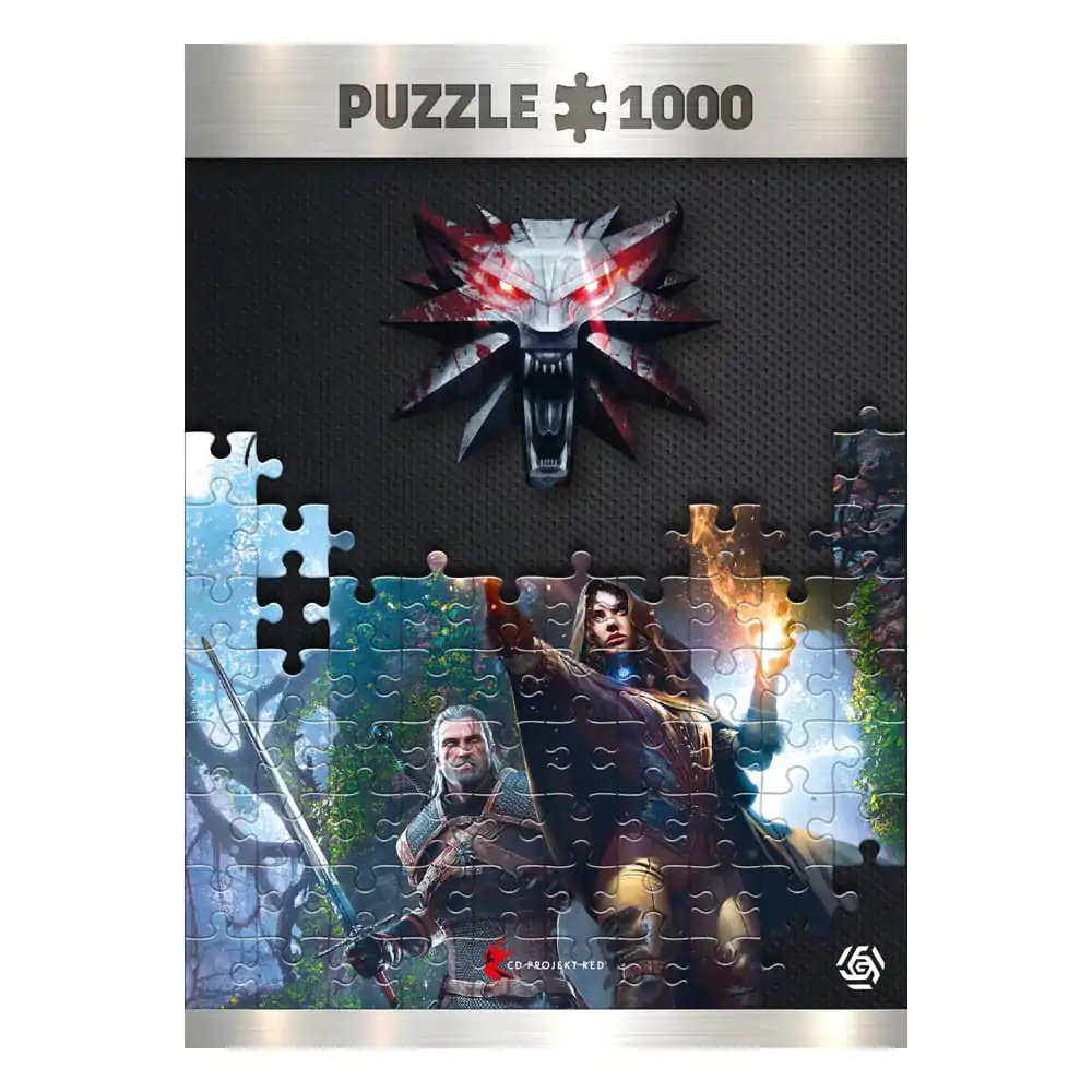 The Witcher Prémiové Puzzle Yennefer (1000 dílků) fotografii produktu