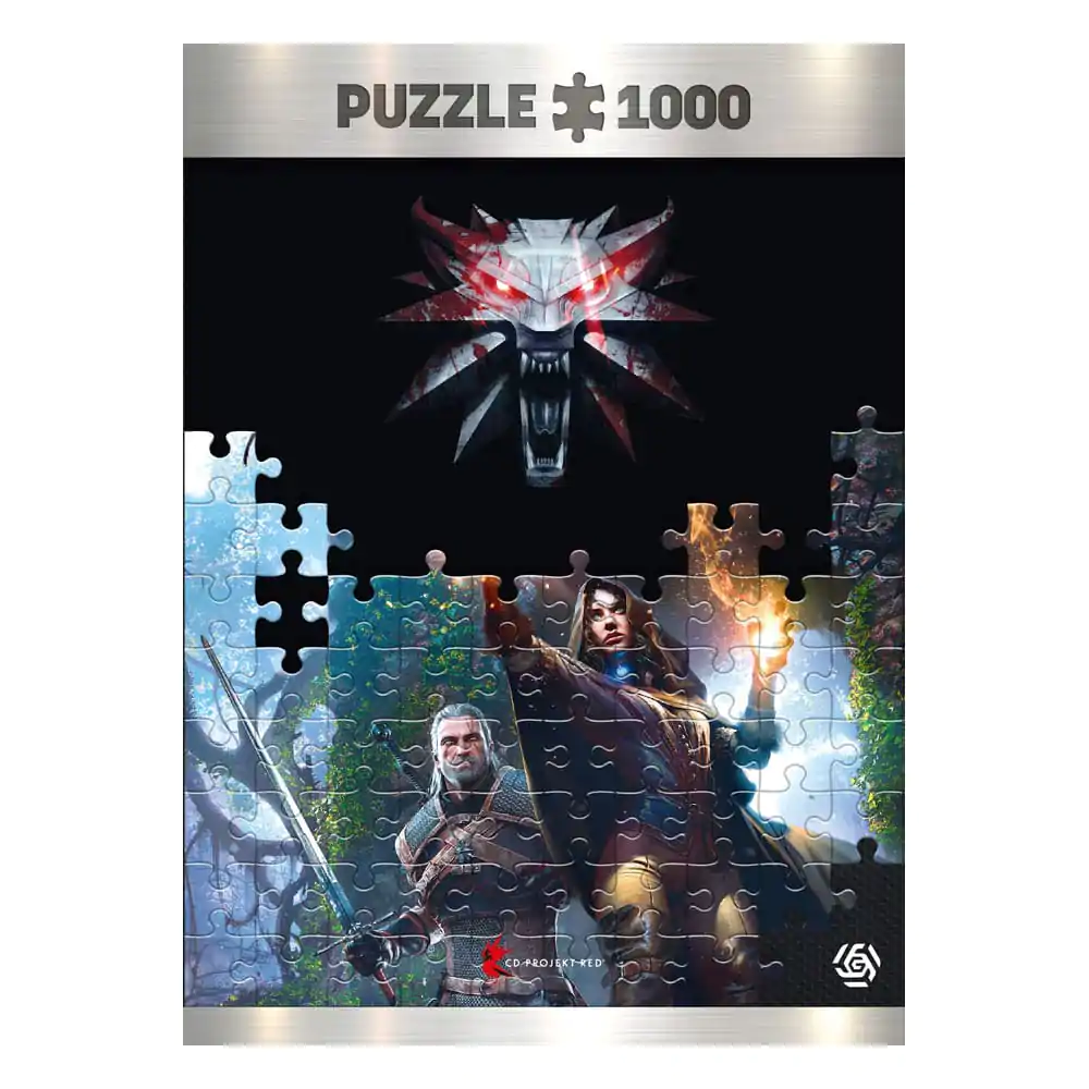 The Witcher Prémiové Puzzle Yennefer (1000 dílků) fotografii produktu