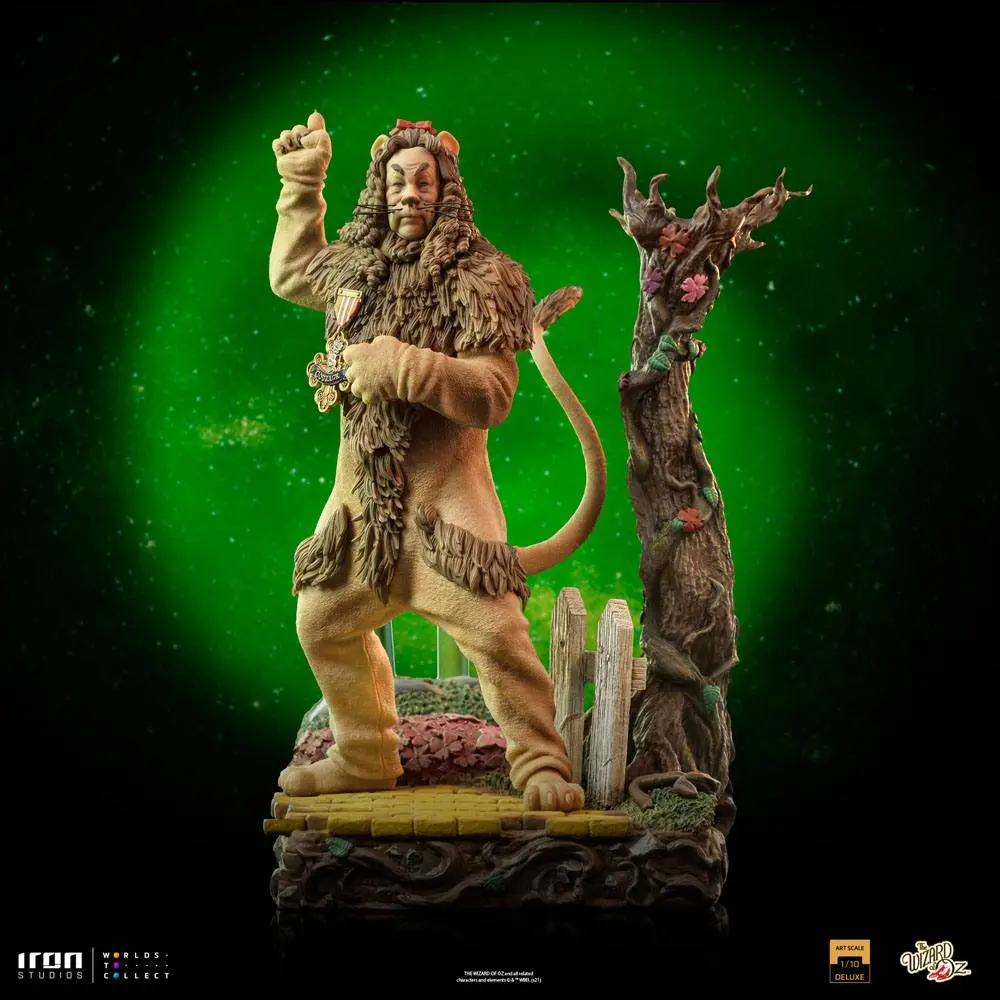 The Wizard of Oz Deluxe Art Scale Statue 1/10 Zbabělý lev 20 cm fotografii produktu