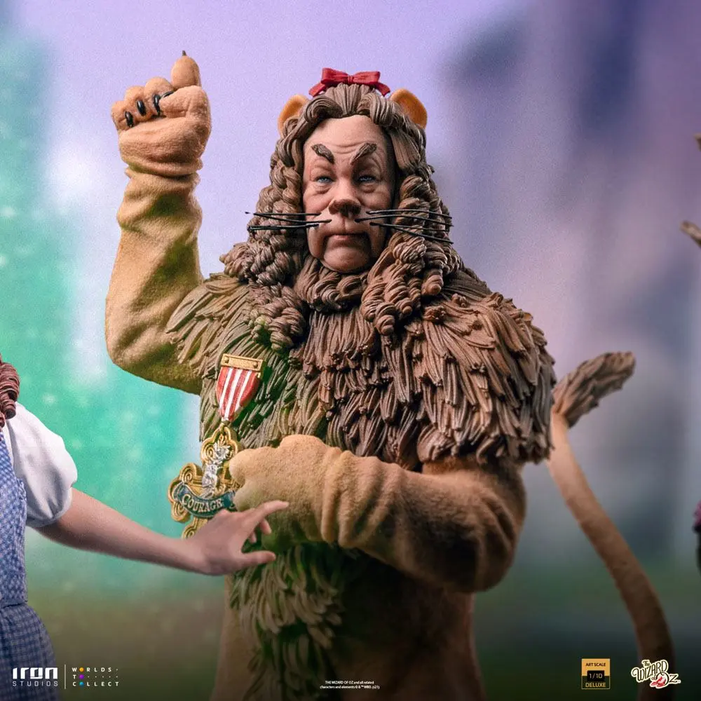 The Wizard of Oz Deluxe Art Scale Statue 1/10 Zbabělý lev 20 cm fotografii produktu