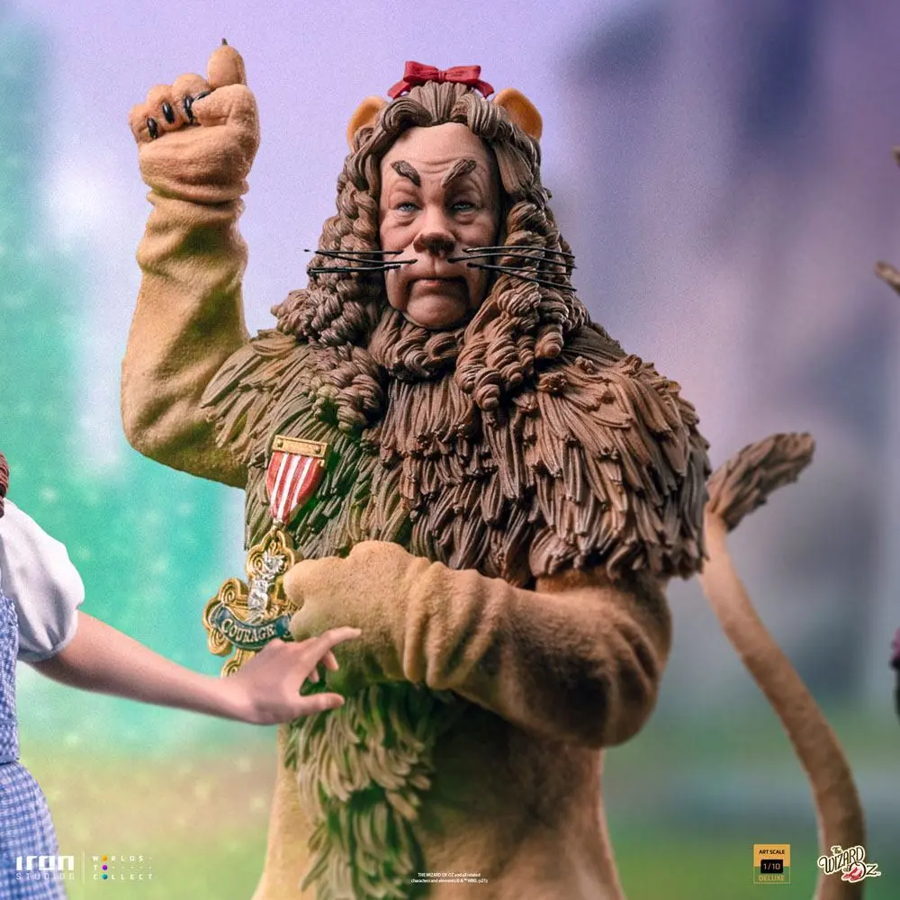 The Wizard of Oz Deluxe Art Scale Statue 1/10 Zbabělý lev 20 cm fotografii produktu
