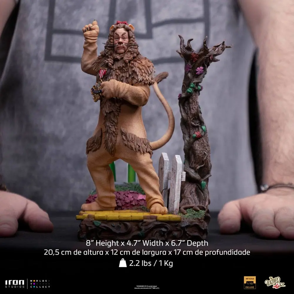 The Wizard of Oz Deluxe Art Scale Statue 1/10 Zbabělý lev 20 cm fotografii produktu