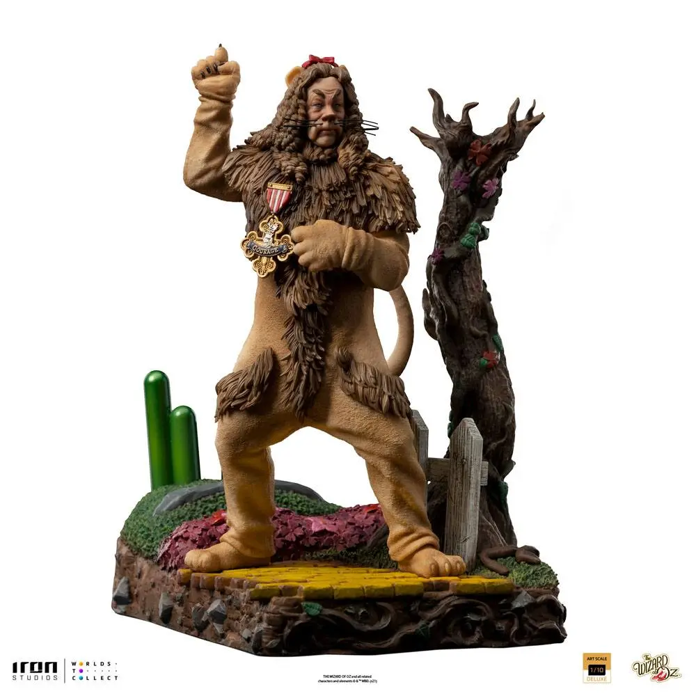The Wizard of Oz Deluxe Art Scale Statue 1/10 Zbabělý lev 20 cm fotografii produktu
