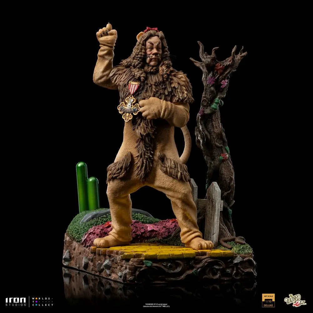 The Wizard of Oz Deluxe Art Scale Statue 1/10 Zbabělý lev 20 cm fotografii produktu