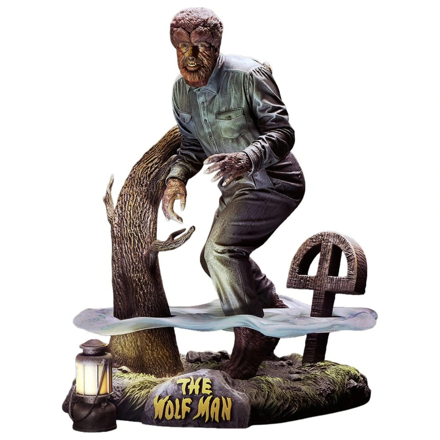 The Wolf Man Plastikový Model Kit 1/8 Lon Chaney Jr. as Wolf Man 22 cm (Reprodukce) fotografii produktu
