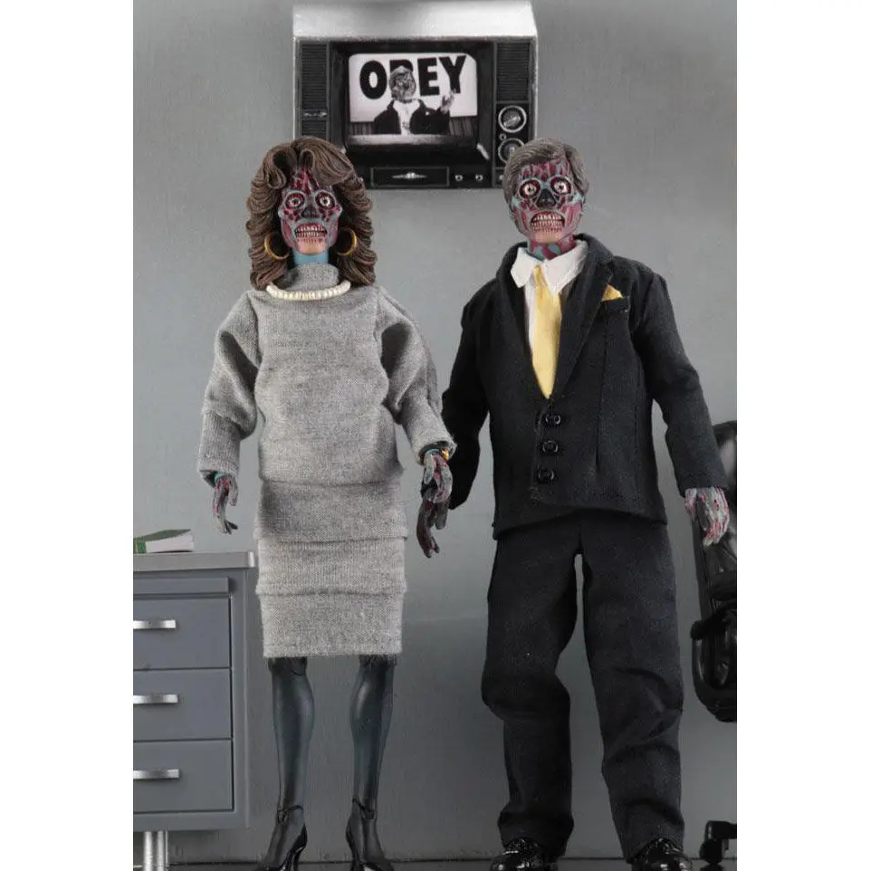 They Live Retro Akční figurky 2-Pack Aliens 20 cm fotografii produktu