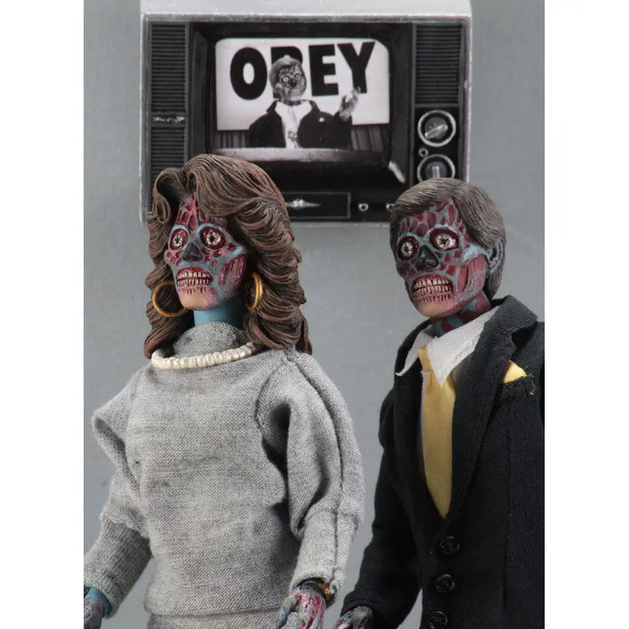 They Live Retro Akční figurky 2-Pack Aliens 20 cm fotografii produktu