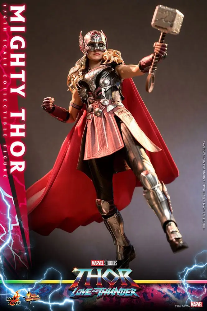 Thor: Love and Thunder Masterpiece akční figurka 1/6 Mighty Thor 29 cm fotografii produktu