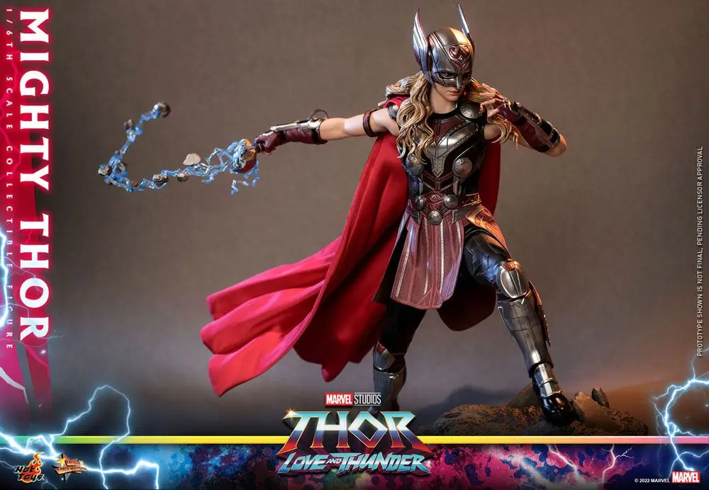 Thor: Love and Thunder Masterpiece akční figurka 1/6 Mighty Thor 29 cm fotografii produktu