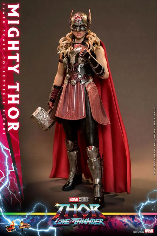 Thor: Love and Thunder Masterpiece akční figurka 1/6 Mighty Thor 29 cm fotografii produktu