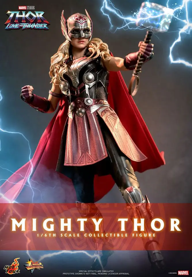 Thor: Love and Thunder Masterpiece akční figurka 1/6 Mighty Thor 29 cm fotografii produktu