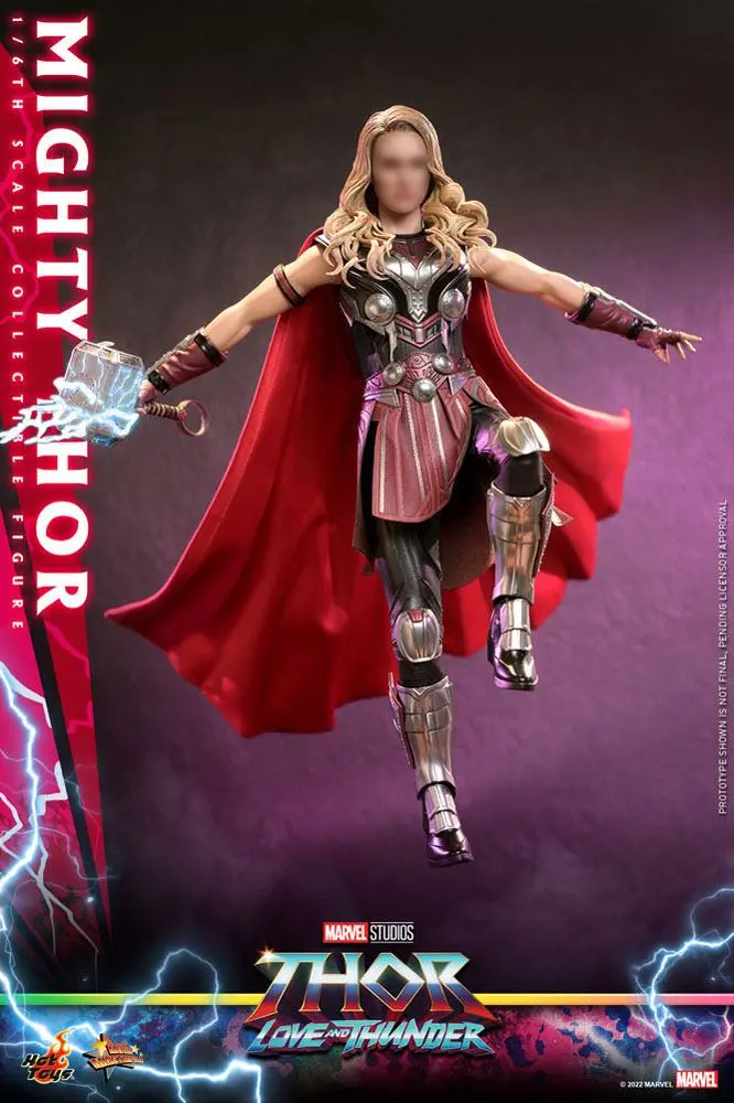 Thor: Love and Thunder Masterpiece akční figurka 1/6 Mighty Thor 29 cm fotografii produktu