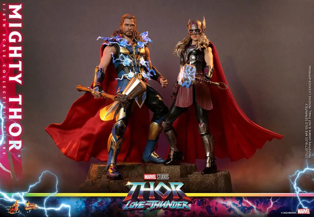 Thor: Love and Thunder Masterpiece akční figurka 1/6 Mighty Thor 29 cm fotografii produktu