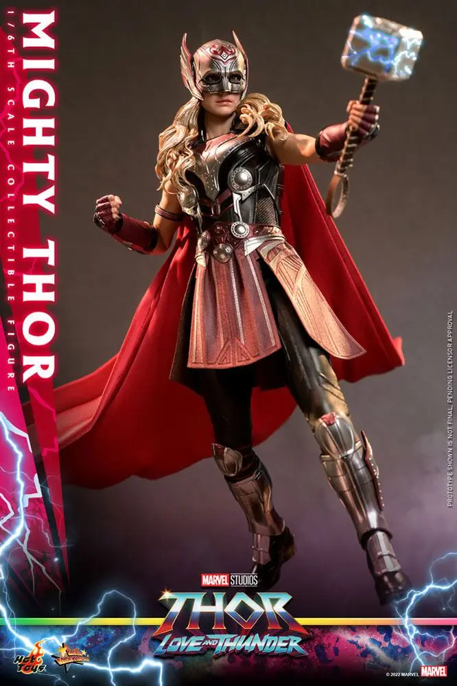 Thor: Love and Thunder Masterpiece akční figurka 1/6 Mighty Thor 29 cm fotografii produktu