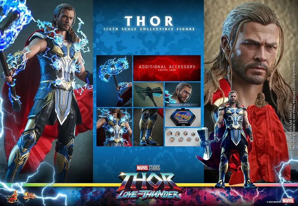 Thor: Love and Thunder mistrovská akční figurka 1/6 Thor 32 cm fotografii produktu