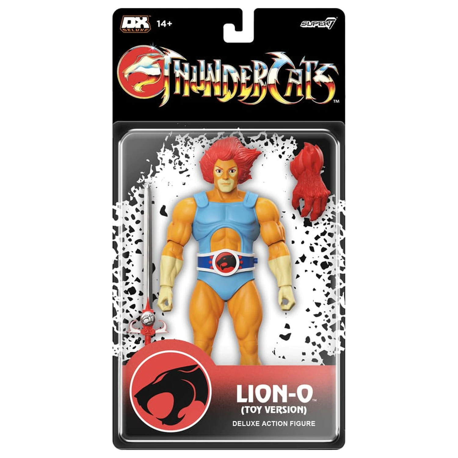 Thundercats Deluxe Akční figurka Vlna 03 Lion-O (přebarvená hračka) 18 cm fotografii produktu