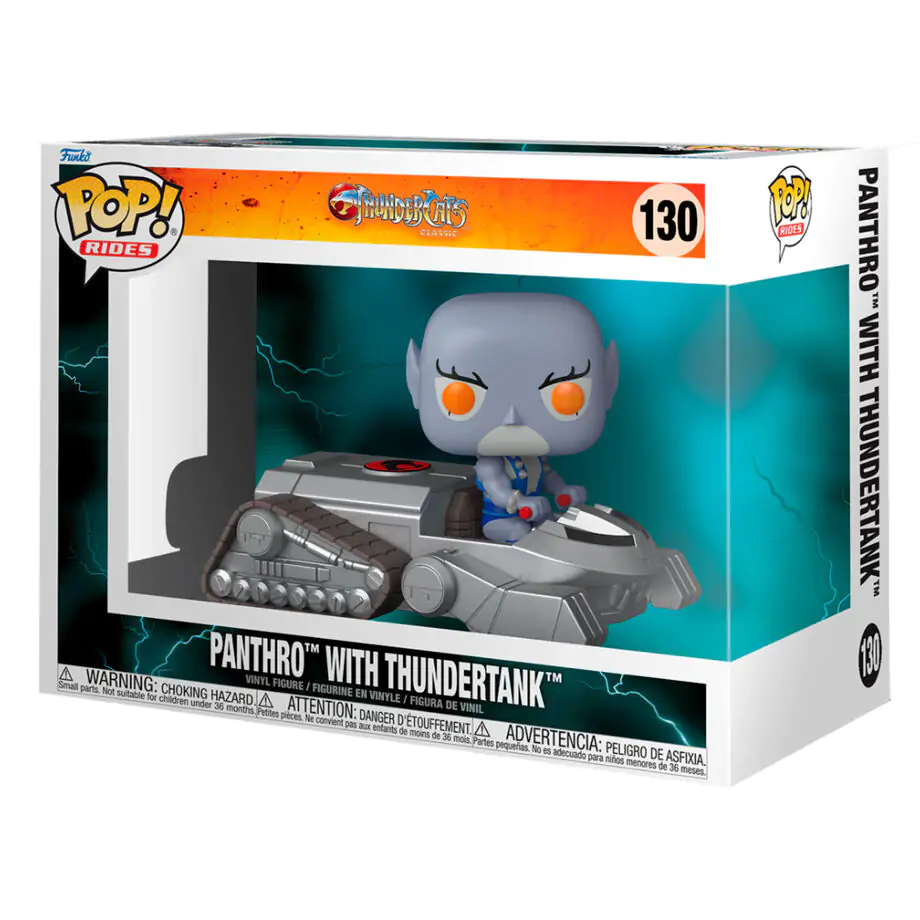 Thundercats Funko POP! Rides Vinyl Figure Panthro s Thundertankem 15 cm fotografii produktu