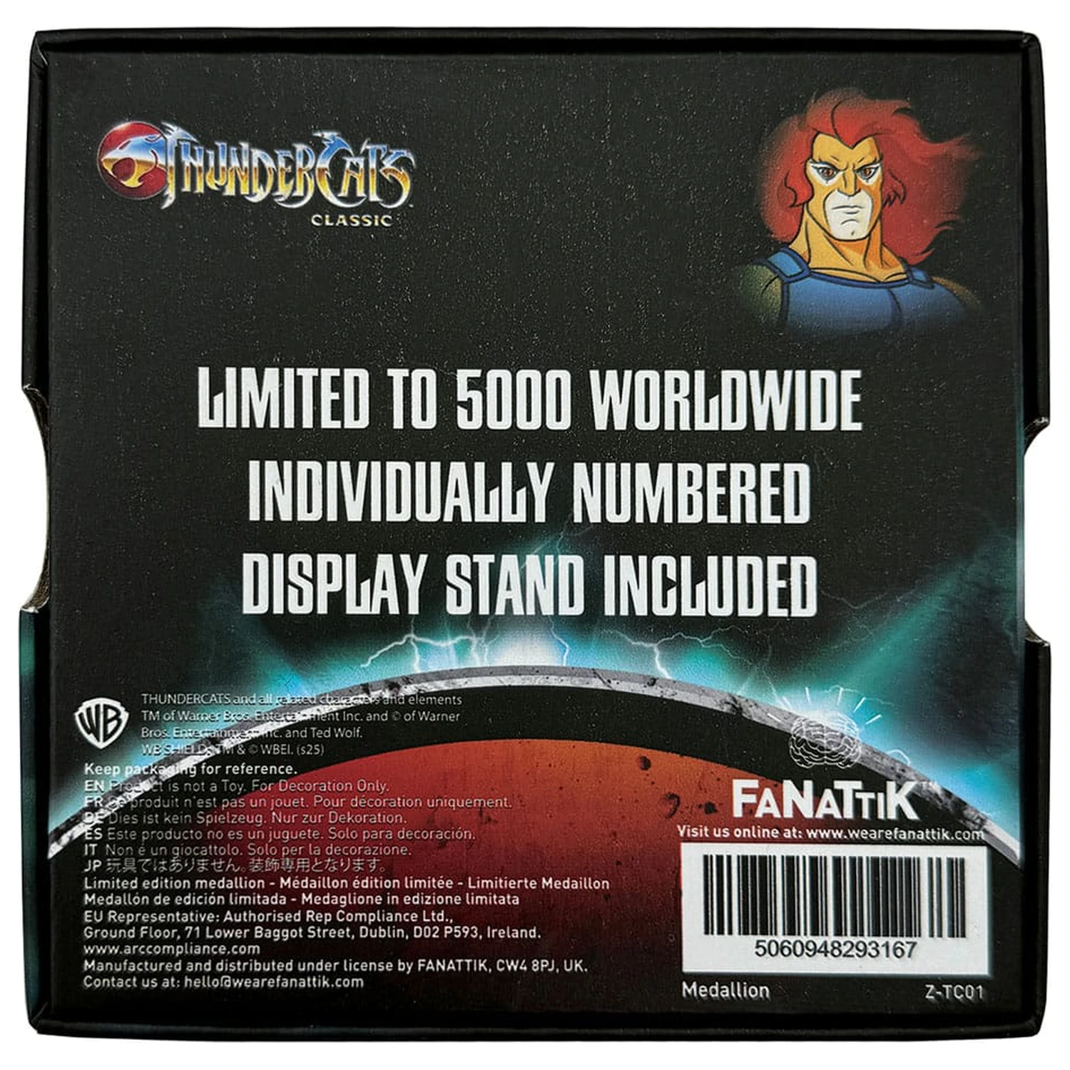 Thundercats Medailon Logo Limitovaná Edice fotografii produktu