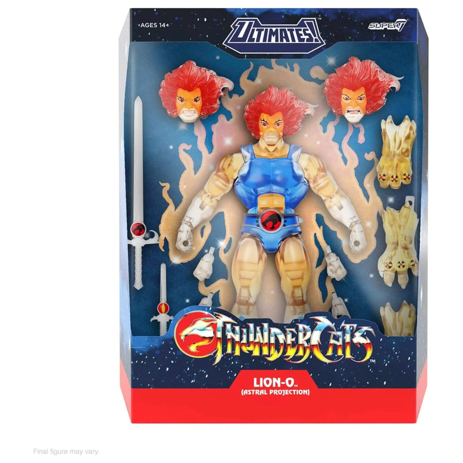 Thundercats Ultimates Akční figurka Astral Projection Lion-O 18 cm fotografii produktu